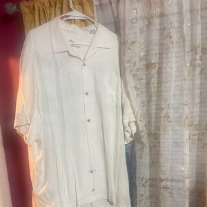 Tommy Bahama White Graphic Shirt